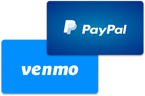 PayPal and Venmo - directly from your phone